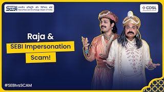 Scammer in Officer’s Look? A Royal Threat! | SEBI vs SCAM | CDSL IPF | Hindi