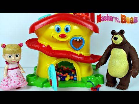 MASHA E O URSO Casinha Surpresa Best Video for Children Toys Surprises Canal KidsToy