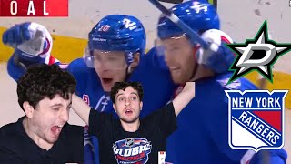 COMEBACK OT WIN! Rangers Fan Reaction vs Stars