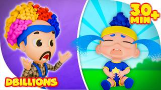 Baby DB, Don’t Cry! | Mega Compilation | D Billions Kids Songs