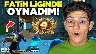 FATİH LİGİNDE İMKANSIZI BAŞARDIM! TEK KALDIM! - PUBG MOBİLE