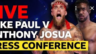 Jake vs Joshua press conferemce highlights