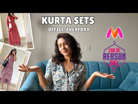 Kurta sets for Office | Myntra End of Reason Sale (EORS) | Dharti Singh
