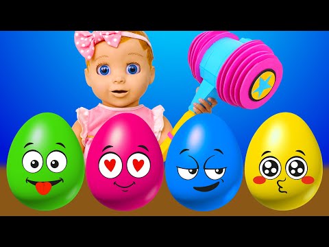 Surprise Eggs Farm Animals Kids Songs 2 | Nursery Rhymes