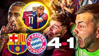 Vlog Reaccionando al Barca 4-1 Bayern (Me Vuelvo LOCO)  "Te amo Raphinha"