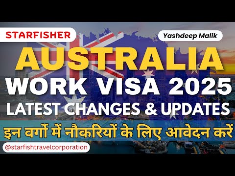 How to get a good job & work visa of Australia in 2025?