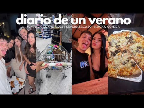 DÍAS FELICES y no tanto ❤️‍🩹 Juntada con los chicos, haul del súper y mucha comida!