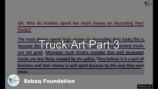 Truck Art Part 3