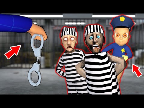 Granny Prisoner vs *Baby In Yellow* vs Jail - funny horror animation (p.192)