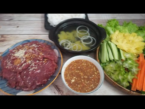 HỒNG THANH FOOD l Cách làm MÓN BÒ NHÚNG GIẤM tại nhà và nước chấm thơm ngon không phải ai cũng biết