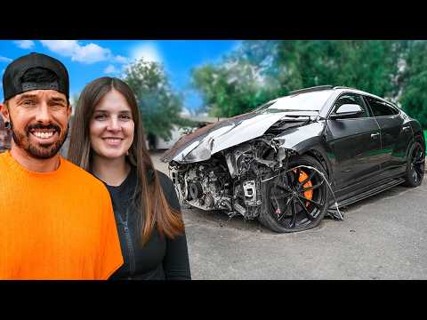 I BOUGHT A WRECKED LAMBORGHINI URUS FOR MY GIRLFRIEND