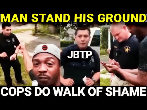 MAN STANDS HIS GROUND - DIRTY JBTPs TRY TO CHEAT HIM - WALK OF SHAME