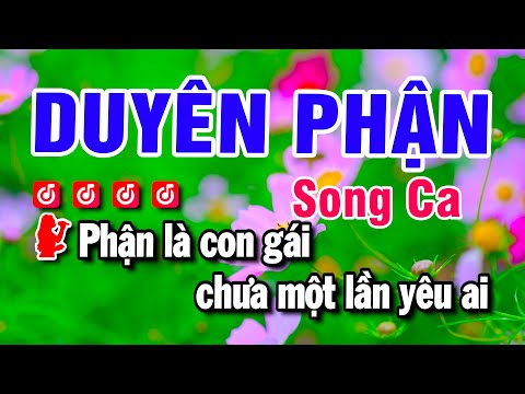 Karaoke Duyên Phận – Nhạc Sống Song Ca – Beat Huỳnh Anh