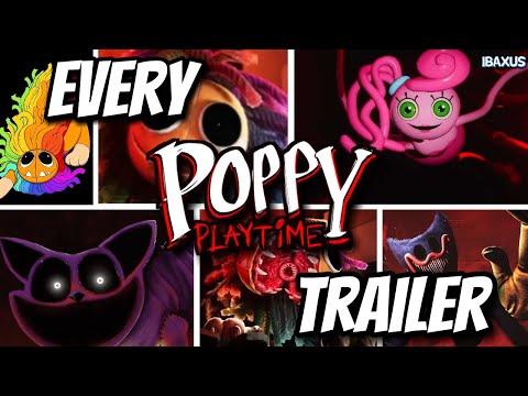 Every Poppy Playtime trailer chapter 1-4