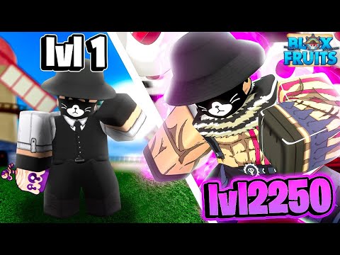 1 al 2550 CON DOUGH AWAKENING EN BLOX FRUITS (3 dias)