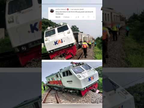 Lokomotif CC203 98 04 Pandalungan #keretaapi #trending #shorts #railfansdaop6 #daop #daop4