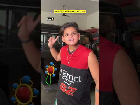 Chaman the driver 😂🔥| Indian family #shorts #indian #chaman #relatable #bachpan #chotabhai