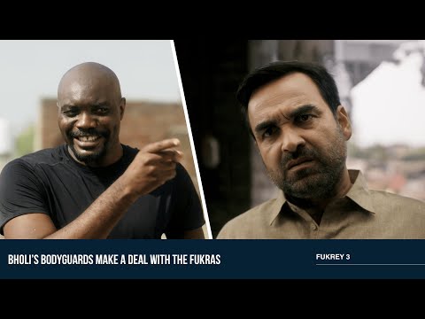 Fukrey 3 | Bholi’s Bodyguards Make a Deal with the Fukras | Pulkit | Varun | Manjot | Pankaj