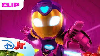 Ironheart's plans are bugged! | Marvel's Iron Man and his Awesome Friends | @disneyjr x @MarvelHQ
