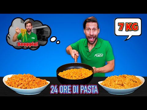 HO MANGIATO SOLO PASTA PER 24 ORE... (Quasi a scoppiare) - CHEAT DAY