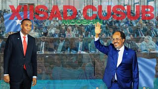 DEG DEG: MD Xasan Sh oo go'aan adag ka qaatay Mooshinka RW Xamse & Xogta Xaalka B/Xaawo oo...