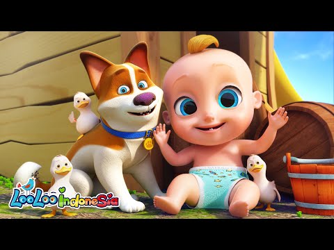 🐾 Suara Hewan - Lagu Anak-Anak Seru - LooLoo Kids Indonesia 4K Kompilasi 🎶