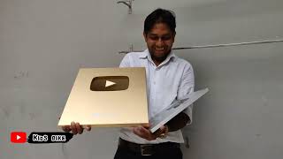 "Finally! Silver & Gold Play Button Unboxing | Thank You for the Love #goldplaybutton