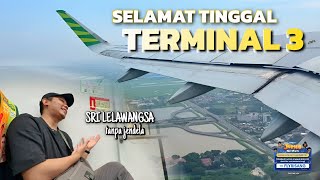 RESMI PINDAH TERMINAL!! Flight Citilink Indonesia dari Jakarta Sambung Kereta Bandara ke Medan