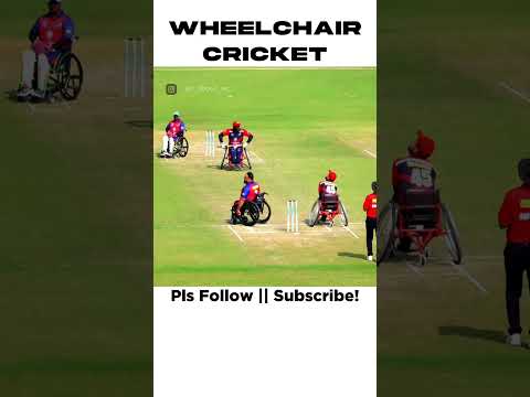 ๐๐ก๐๐๐ฅ๐๐ก๐๐ข๐ซ ๐๐ซ๐ข๐๐ค๐๐ญ (316/500) โฟ๏ธ ๐ | #wheelchaircricket #cricketfan #bigsix