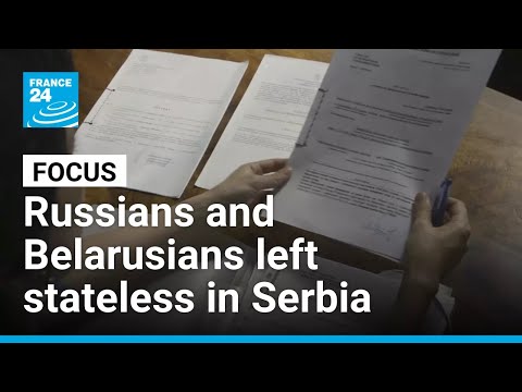YouTube video thumbnail: Russians and Belarusians Trapped in Administrative Limbo in Serbia
