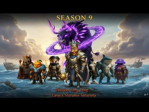 SEASON 9 | Pasukan Tung Tung vs Lavaca Saturnus Saturnita!!