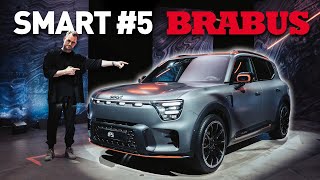 A Closer Look at the All-New SMART #5 BRABUS | All Highlights, Stats and Features!