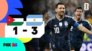 Resumen y goles  | Jordania 1 - 3 Argentina | Copa Mundial de la FIFA 2026