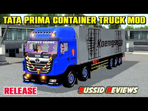 🎀🤩NEW TATA PRIMA CONTAINER TRUCK MOD RELEASE🔥😎