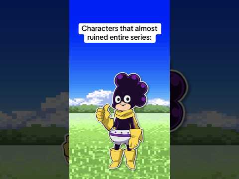Characters that almost ruined an entire Series: #myheroacademia