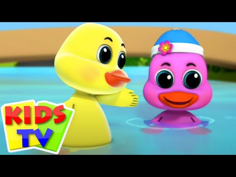 Five little Ducks, ஐந்து சிறிய வாத்துகள், Tamil Rhymes for Kids