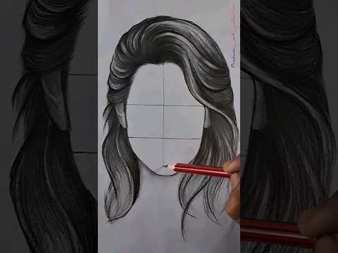 Face drawing techniques 😍❤️✍️ #art #artist #cartoon #drawing #satisfying #paint #shorts