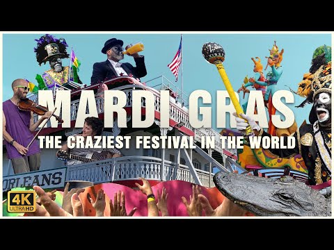 Is MARDI GRAS in NEW ORLEANS &nbsp;the CRAZIEST festival in the world?! &#129395;&#127917;.
