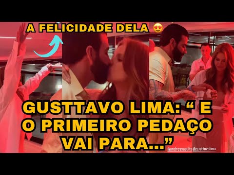 Gusttavo Lima se DECLARA a ESPOSA Andressa Suita durante festa na Grécia, com GESTO muito ESPECIAL