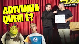 ADIVINHA QUEM É  - SHREK E TOCHA HUMANA  (QUARTETO FANTASTICO ) - ROMINHO BRAGA 