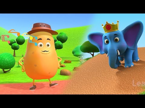 Hathi Raja + Aloo Kachaloo + Main Tota Main Tota | Kids Nursery Rhymes | 3D Animated Videos | Poems