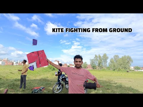 Kite fighting from Ground | kites vlogs | vlog by shivansh