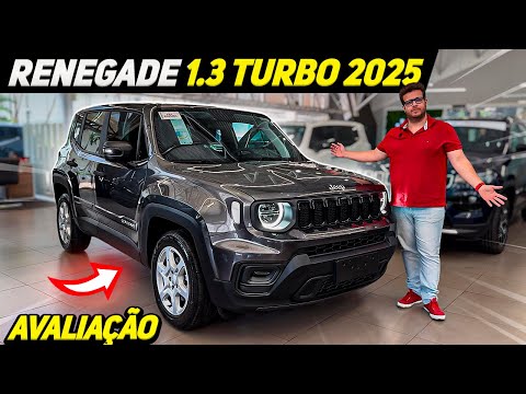 NOVO JEEP RENEGADE 1.3 TURBO 2025 - O MELHOR CARRO PCD?