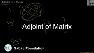 Adjoint of Matrix