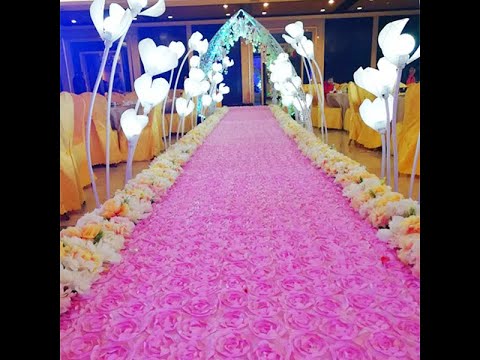 3D Rose Flower Floor Mat Carpet Entrance Decoration +91 81225 40589