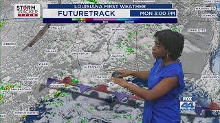 Labor Day Morning Forecast for Baton Rouge 9-1-25: Isolated PM Showers for Most of This Week
