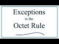 Expanded Octets and Lewis Structures