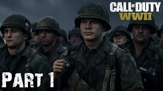 Call of Duty WWII Campaign #1 (D-Day)
