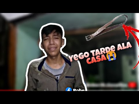 Esto pasa por no yegar ala hora ala casa 😭🤣 (Roberth Cevallos)