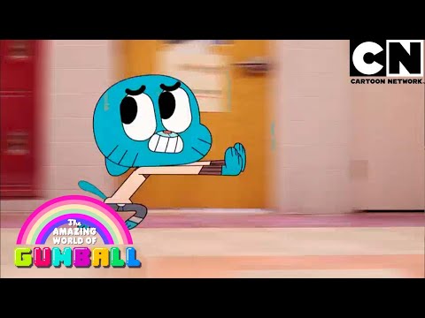 Gumball escapa de Tina Rex | El Increíble Mundo de Gumball en Español Latino | Cartoon Network